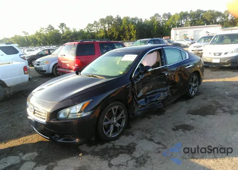 2014 Nissan Maxima 3.5 Sv из США, поврежденный, VIN 1N4AA5AP5EC478811